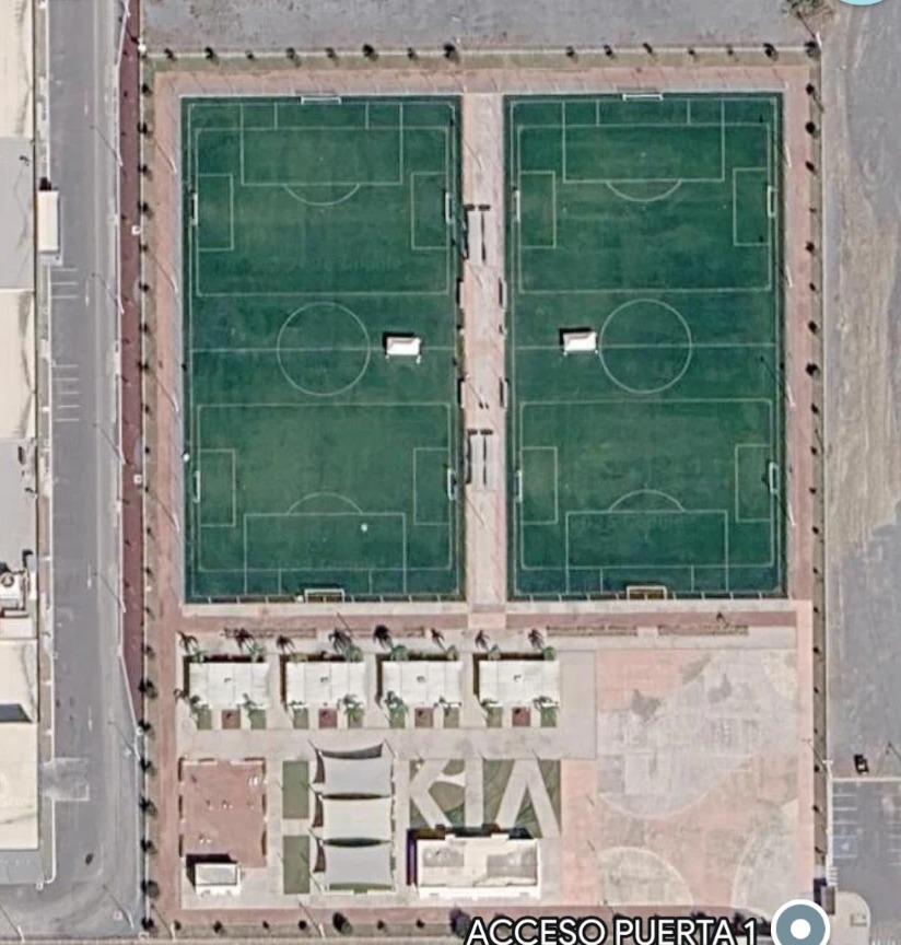Obra civil — Kia Motors, Monterrey — Obra civil · Instalaciones deportivas